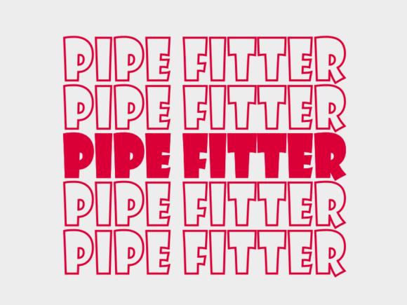 Pipe Fitter SVG Cut File: Precision Craftsmanship for Makers, Educators, and Industry-Aware Creatives