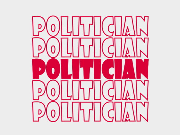 Politician SVG Cut File