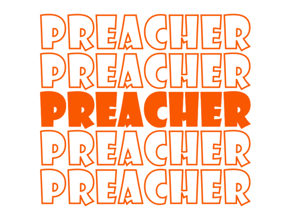 Preacher SVG Cut File: Precision Craft Projects, Every Time