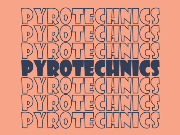 Pyrotechnics SVG Cut File