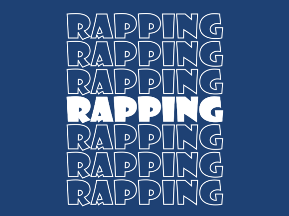 Rapping SVG Cut File