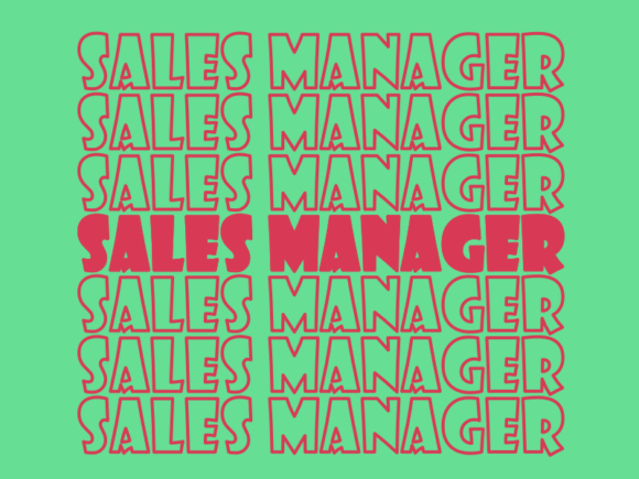 Sales Manager SVG Cut File