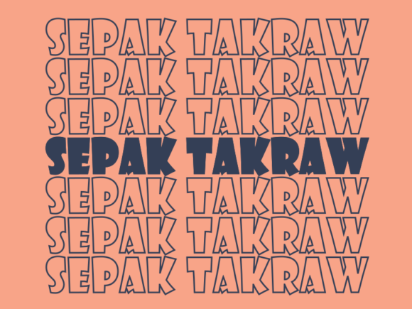 Sepak Takraw SVG Cut File: Versatile, Crisp, and Ready for Real Projects