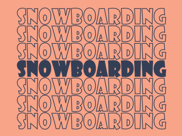 Snowboarding SVG Cut File: Your All-Season Creative Fuel for Real Projects