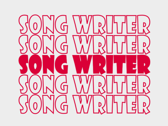 Song Writer SVG Cut File: Precision Crafted for Creators