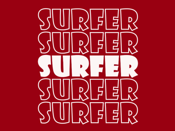 Surfer SVG Cut File: Crisp, Scalable & Craft-Ready