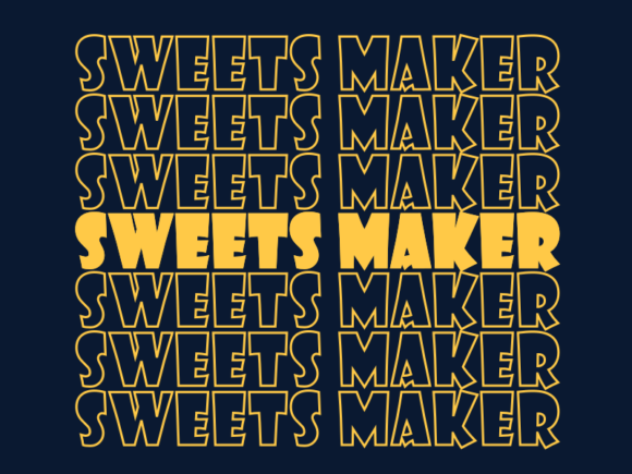 Sweets Maker SVG Cut File